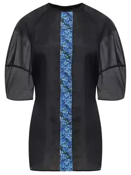 Блуза из хлопка и шелка «Полоса» WINWIN LARE