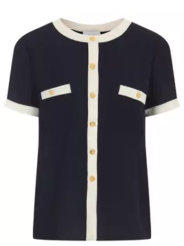 Блуза из крепа EDWARD ACHOUR