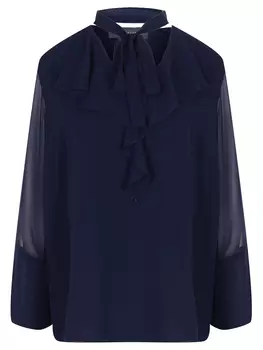 Блуза из крепа ELENA MIRO