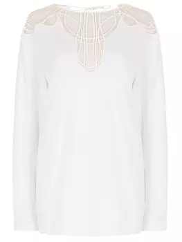 Блуза из вискозы ALBERTA FERRETTI