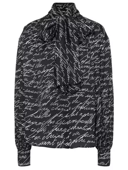 Блуза из вискозы BALMAIN