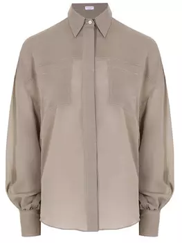 Блуза из вискозы BRUNELLO CUCINELLI