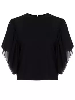 Блуза из вискозы и хлопка