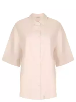 Блуза из вискозы и льна