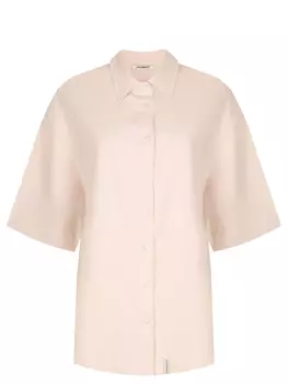 Блуза из вискозы и льна HINNOMINATE