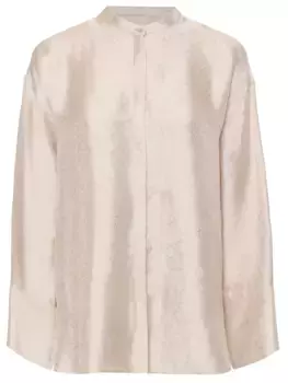 Блуза из вискозы и шелка