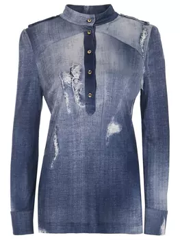 Блуза из вискозы JUST CAVALLI