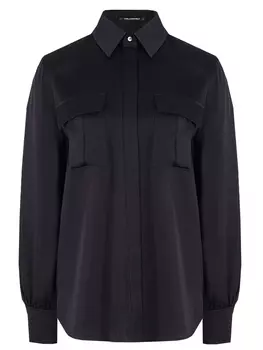 Блуза из вискозы KARL LAGERFELD