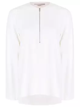 Блуза из вискозы на молнии STELLA MCCARTNEY