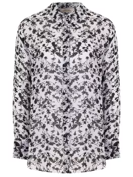 Блуза из вискозы с принтом