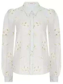 Блуза из вискозы с принтом DOROTHEE SCHUMACHER