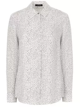 Блуза из вискозы в горох