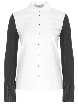 Блуза комбинированная D.EXTERIOR