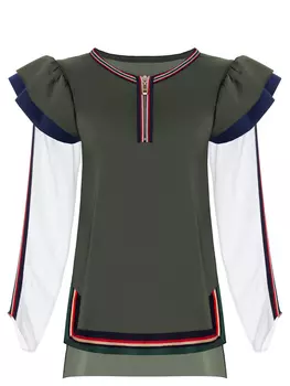 Блуза комбинированная POLINA MIRCHEVA