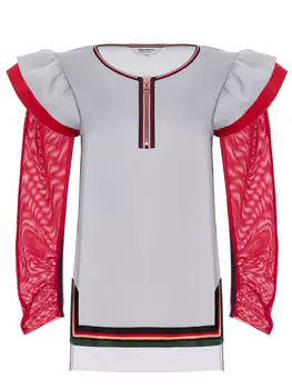 Блуза комбинированная POLINA MIRCHEVA