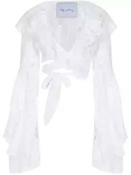 Блуза кружевная