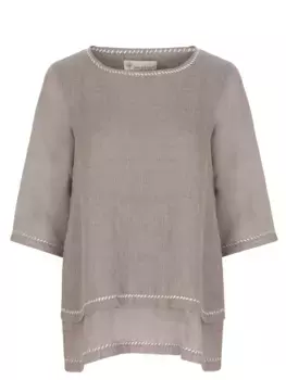 Блуза льняная