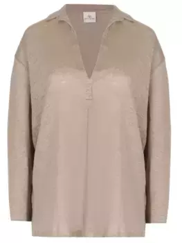 Блуза льняная