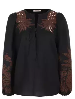 Блуза льняная