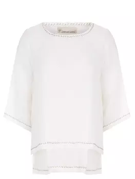 Блуза льняная