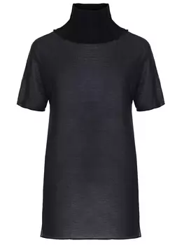 Блуза однотонная