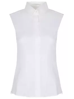 Блуза однотонная