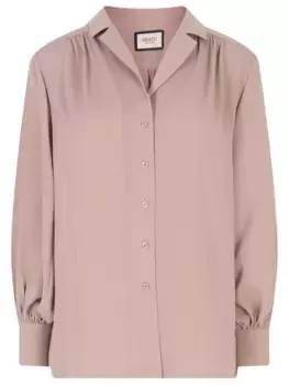 Блуза однотонная