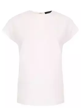 Блуза однотонная