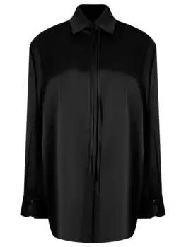 Блуза однотонная