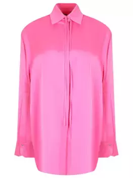 Блуза однотонная