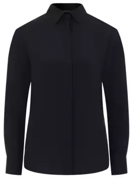 Блуза однотонная