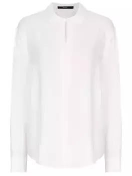 Блуза однотонная