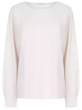 Блуза однотонная