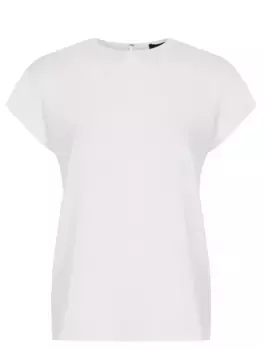 Блуза однотонная