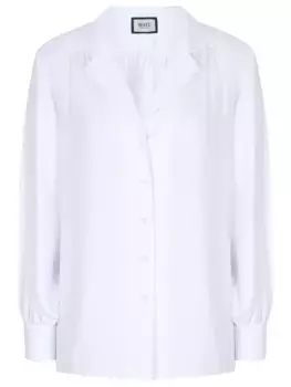 Блуза однотонная