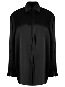 Блуза однотонная