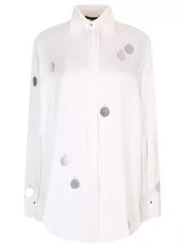 Блуза однотонная DAVID KOMA