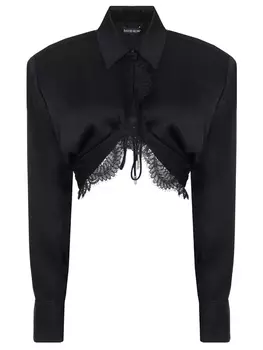 Блуза однотонная DAVID KOMA