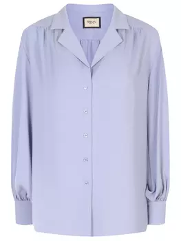 Блуза однотонная