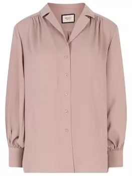 Блуза однотонная