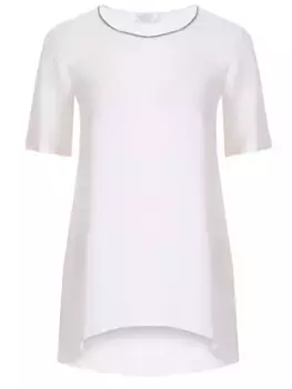 Блуза с декоративной отделкой