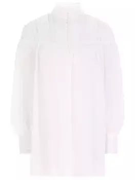 Блуза с кружевом