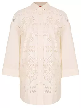 Блуза с кружевом MARINA RINALDI