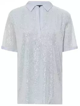 Блуза с пайетками