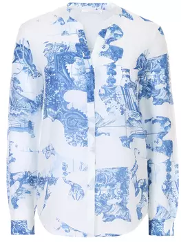 Блуза с принтом