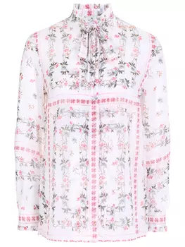 Блуза с принтом