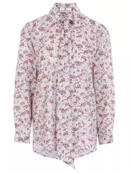 Блуза с принтом