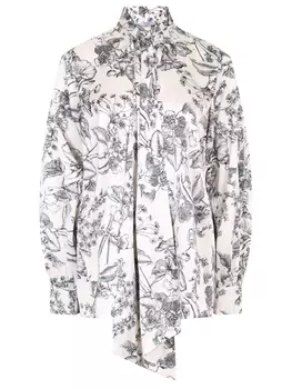 Блуза с принтом