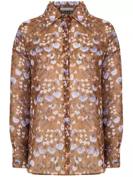 Блуза с принтом