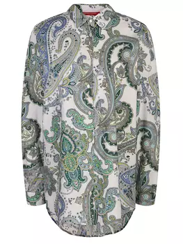 Блуза с принтом MARINA RINALDI